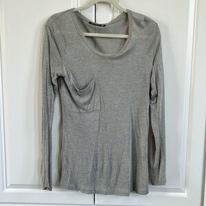 Alternative lightweight long sleeve pocket tee